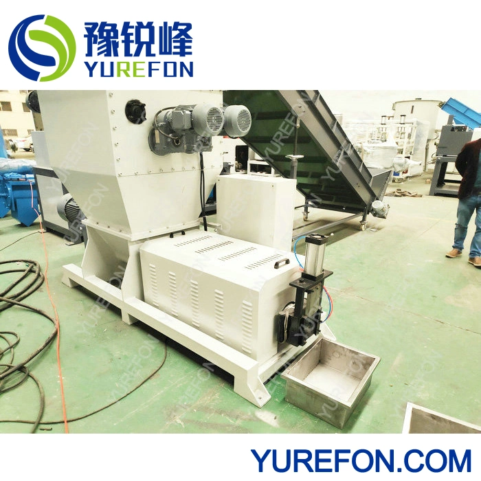 Shredding and Hot Melting Styrofoam EPS Recycling Machine, Hot Melt EPS Plastic Recycle Machine