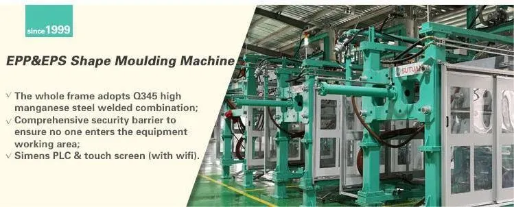 300cm Automatic EPS Foam Shape Moulding Machine Production Line for Fish Box Making