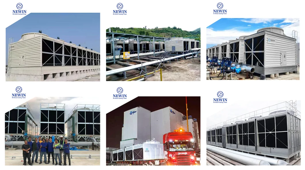 Basic Customization Nst-S Series Low Noise Cross Flow Rectangle Type Cooling Tower/Square Water Tower