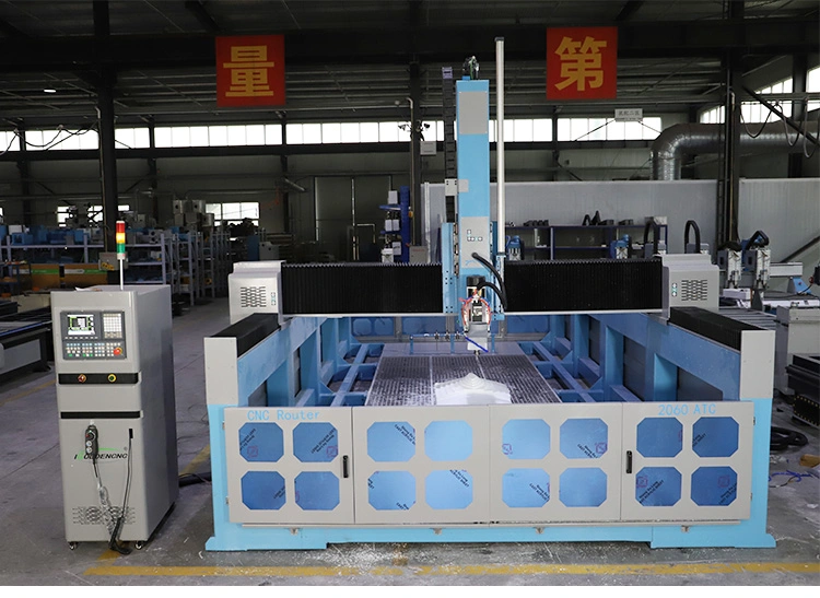 EPS Styrofoam Foam 4 Axis CNC Carving Foam Cutting CNC Router / 3D CNC Milling Machine for Sale