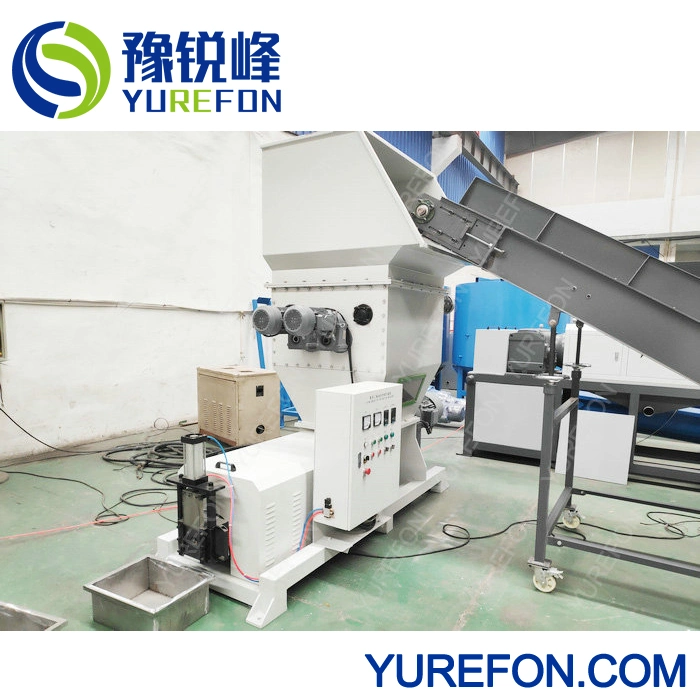 Shredding and Hot Melting Styrofoam EPS Recycling Machine, Hot Melt EPS Plastic Recycle Machine