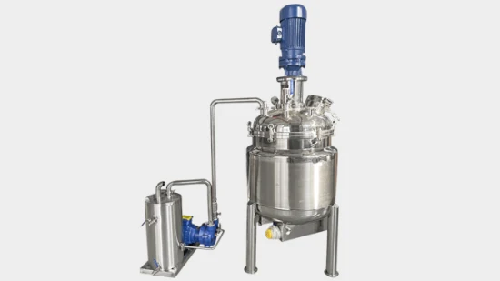 Steam Heat Transfer Oil Heating Jacketed Mixing Tank for Chemical and Pharmaceutical Purposes