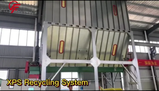 XPS Recycling Machine for EPS Waste and XPS Foam Production Plastic Recycle